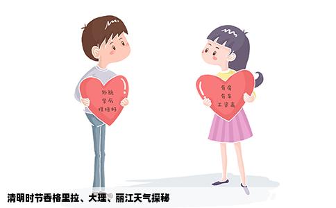 清明時節(jié)香格里拉、大理、麗江天氣探秘
