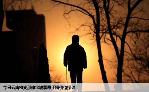 今日云南密支那珠寶城翡翠手鐲價(jià)值探討